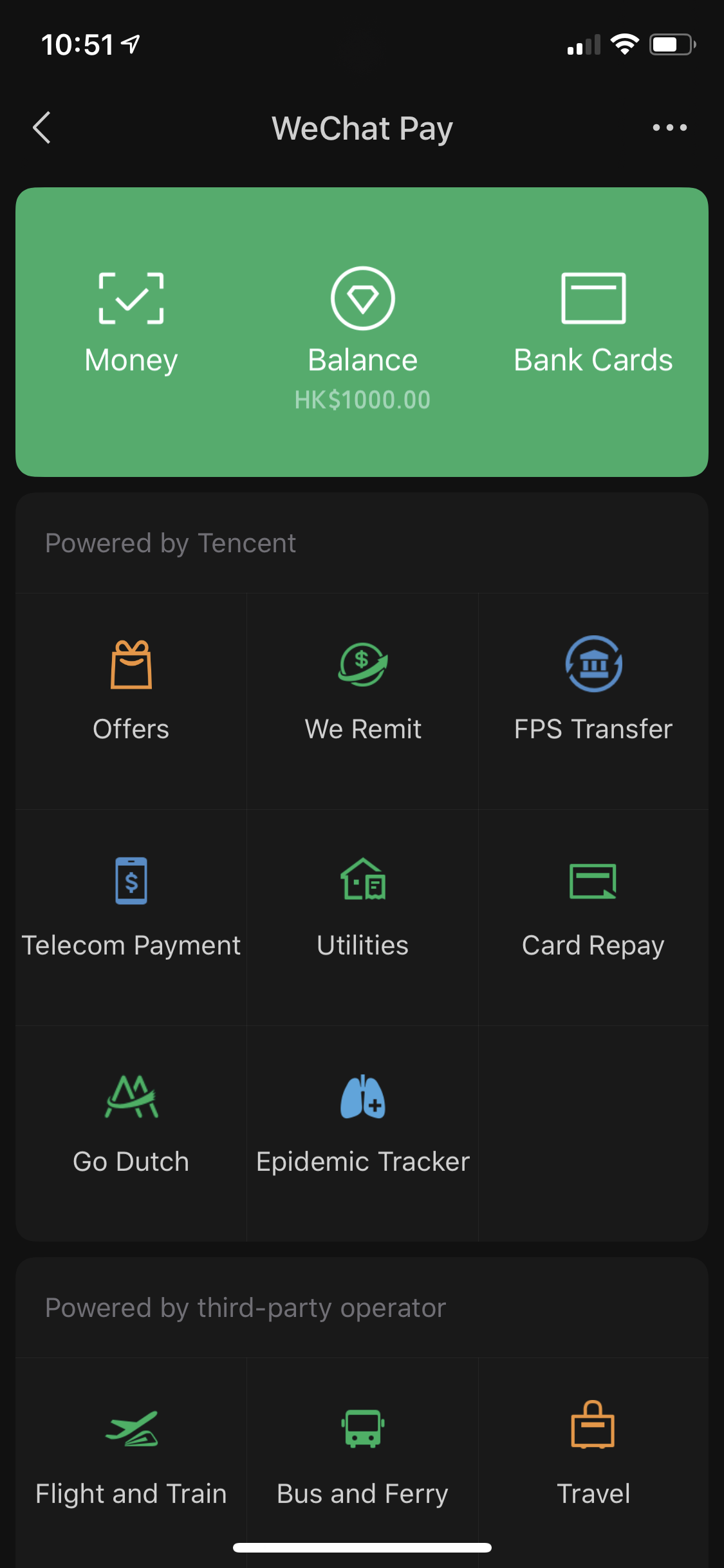 pay with wechat